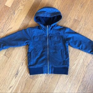 North Face Blue Fleece Lined Jacket XXS Size 5